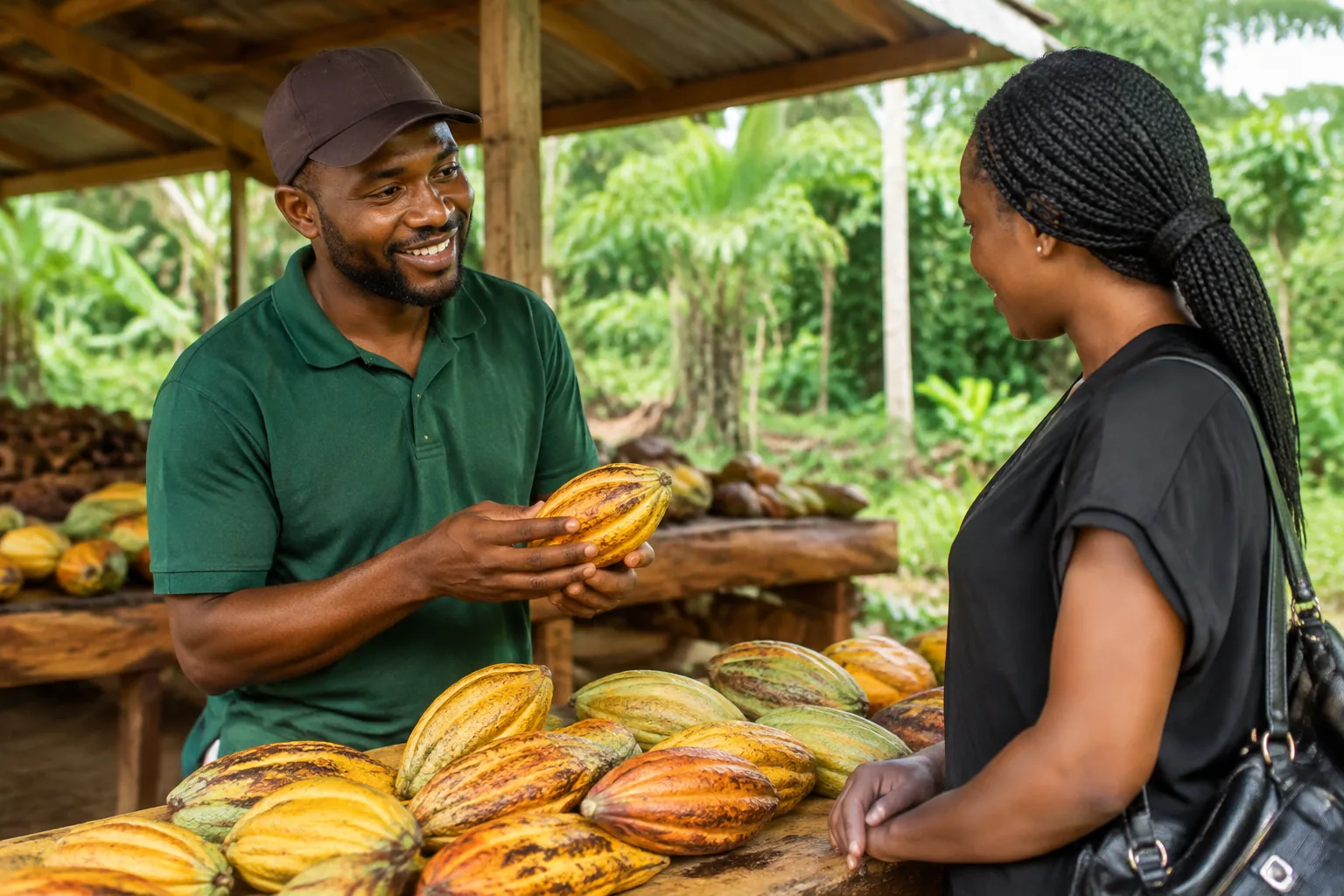 Cooperative cocoa production